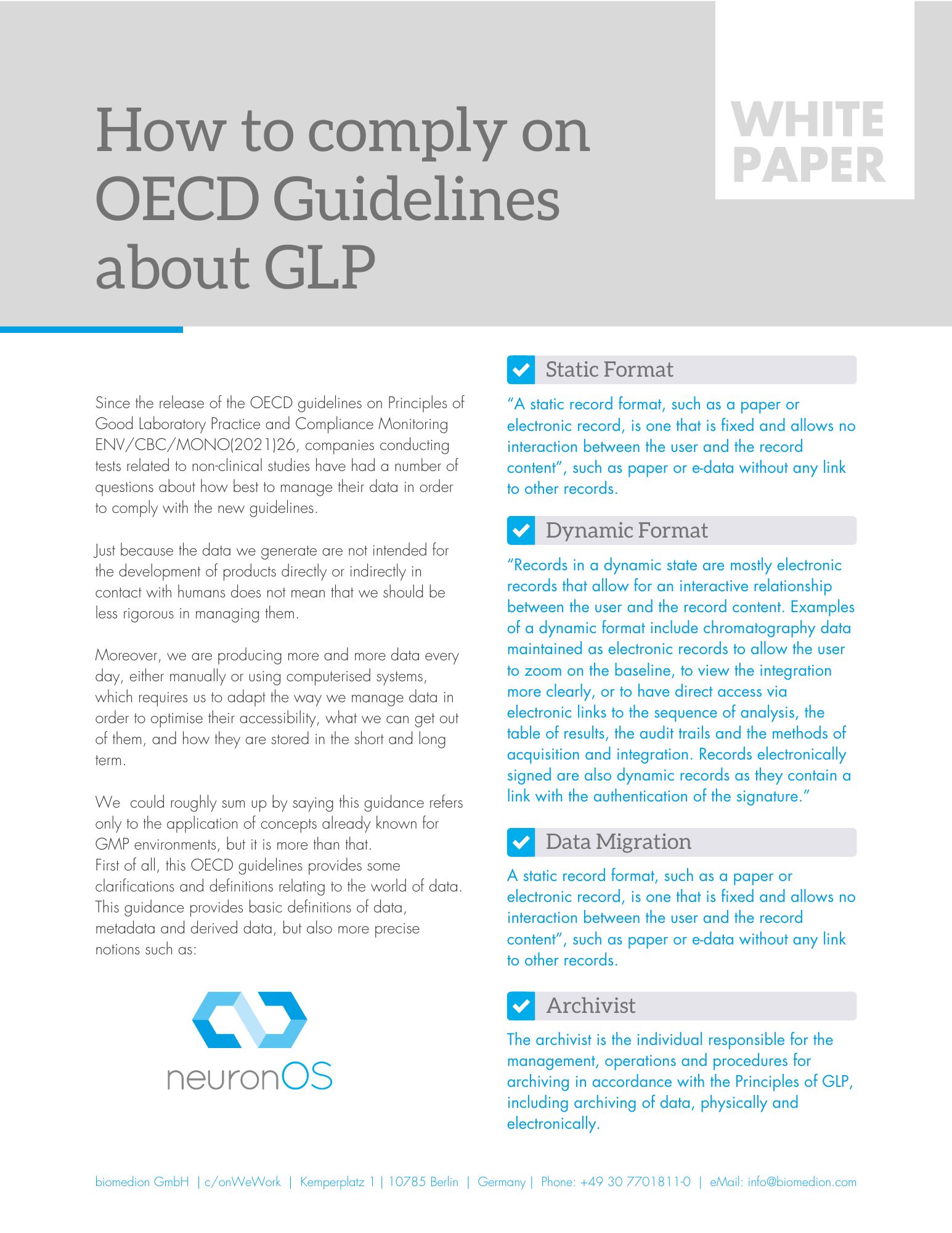Whitepaper_How to comply with OECD Guidelines about GLP 2024 (1)